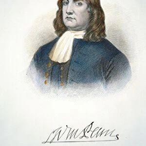 William Penn (colour litho)