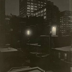From the Back Window - 291, 1915 (platinum print)