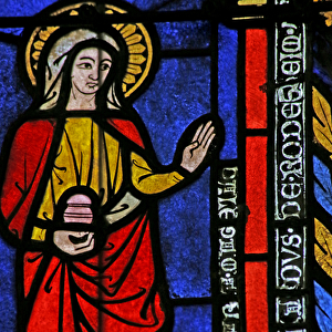 Window from the Church of St John the Baptist, c. 1275 (stained glass)