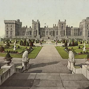 Windsor Castle East Terrace, c. 1900 (photomechanical print)