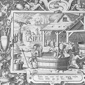 The Wine Harvest (engraving)