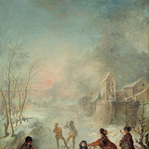 Winter (oil on canvas)