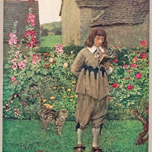 The Wish, illustration from The Book of Old English Songs and Ballads, published by Stodder and Houghton, c. 1910 (colour litho)