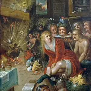 The Witches Kitchen par Francken, Frans, the Younger (1581-1642)