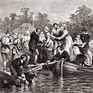 Wives for the Settlers at Jamestown, from Pioneers in the Settlement of America