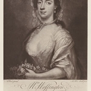 Woffington, mrs Margaret (litho)