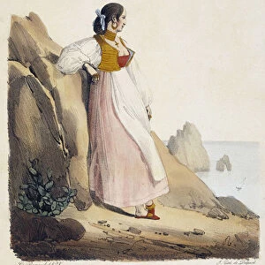 Woman of Capri - Kingdom of Naples
