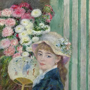 Woman with a Fan, c. 1879 (oil on canvas)