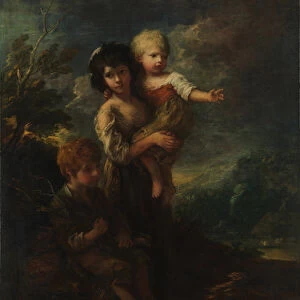 The wood gatherers, 1787 (oil on canvas)