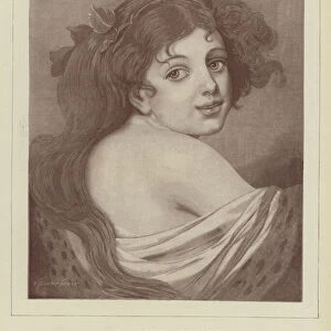 A Wood Nymph (engraving)