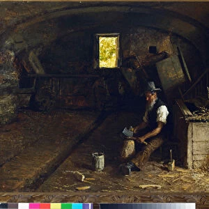 The wood splitter. 1881-84 (oil on canvas)