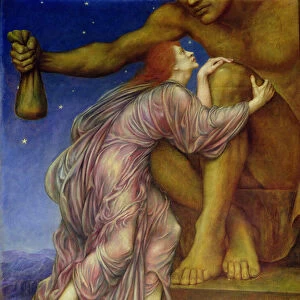 The Worship of Mammon, 1909 (oil on canvas)