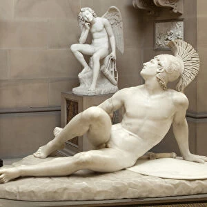 The Wounded Achilles, 1825 (marble)