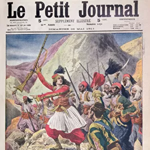 Yanitza, The Albanian Joan of Arc, from Le Petit Journal