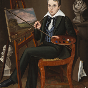 The Young Artist, c. 1838-39 (oil on canvas)