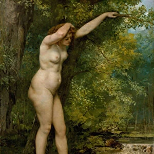 The Young Bather, 1866 (oil on canvas)