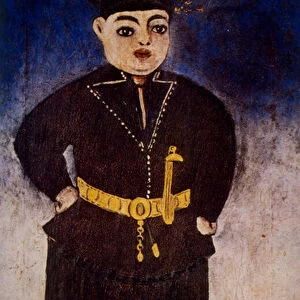 Young Circassian boy, 1904, by Niko Pirosmani (1862-1918), Russian