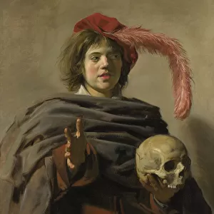 Young Man holding a Skull (Vanitas), c. 1626 (oil on canvas)