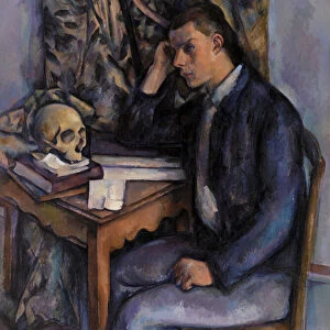 Young Man and Skull, 1896-98 (oil on canvas)
