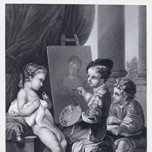 The Young Painter (engraving)