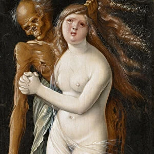 Young Woman and Death, 1517 (tempera on panel)