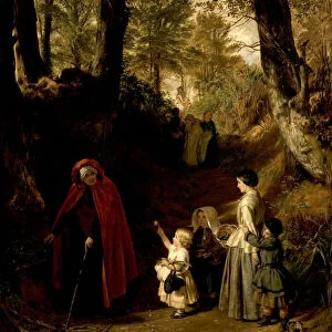 Youth and Age, 1857 (oil on canvas)
