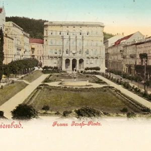 1900 Karlovy Vary Region Mirove naměstí