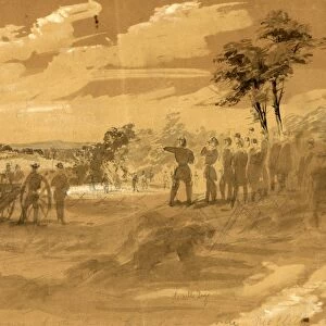 Advance of the Army towards Lewinsville, 1861 ca