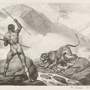 African Hunter Chasseur Africain 1818 Horace Vernet