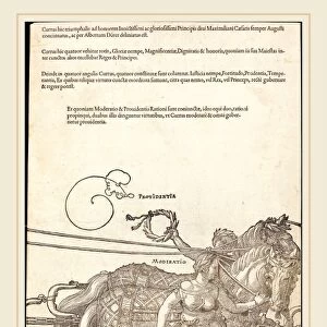 Albrecht Durer (German, 1471-1528), The Triumphal Chariot of Maximilian I (The Great