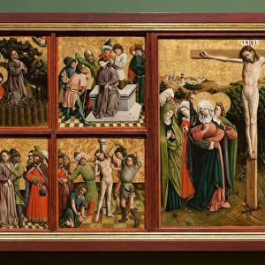 Altarpiece Passion Christ 1440s Master Schlagl Altarpiece