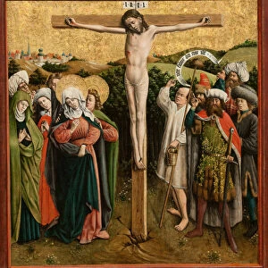 Altarpiece Passion Christ 1440s Master Schlagl Altarpiece
