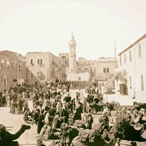 Bethlehem Beit-Lahm surroundings market place