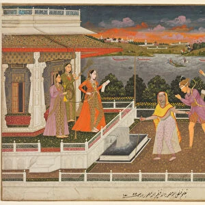 blindfolded suitor princess 1755 Fayzullah Indian