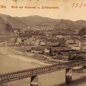 Bridges Usti nad Labem Elbe Buildings