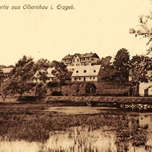 Buildings Erzgebirgskreis Ponds 1911 Olbernhau