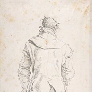 Caricature Joseph-Benoit Suvee mid-18th-early 19th century