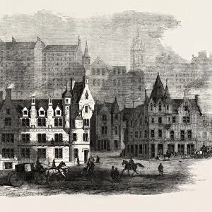 Cockburn-Street, Edinburgh: the New Communication between the Old Town and the Railway