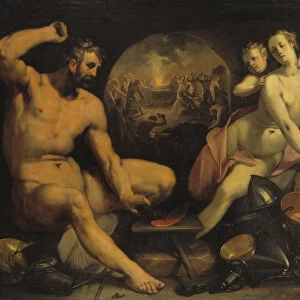 Cornelis van Haarlem Venus Vulcan Vulcanus painting