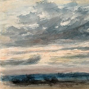 Drawings Prints, Drawing, Cloud Study, Artist, John Constable, British, East, Bergholt