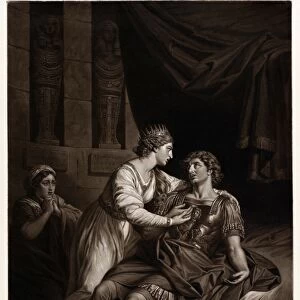 Drawings Prints, Print, Death Mark Antony, Shakespeare, Antony Cleopatra, Act 4, Scene 15