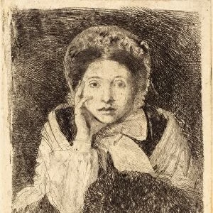 Edgar Degas (French, 1834 - 1917), Marguerite De Gas, the Artists Sister (Marguerite