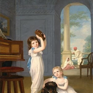 Emily and George Mason, Arthur William Devis, 1762-1822, British