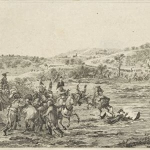 Flight of Dumouriez, 1793, Joannes Bemme, Dirk Langendijk, 1793 - 1795