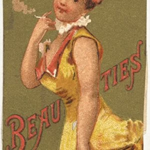 Girls Children series N58 promoting Our Little Beauties Cigarettes