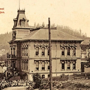 High schools Oregon Astoria 1906 Ore. High School