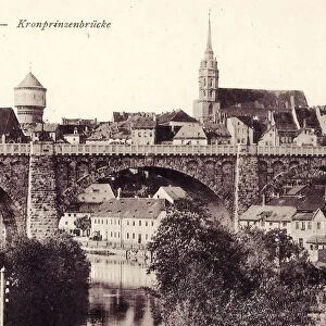 Historical images Friedensbrücke Bautzen