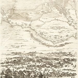 Jacques Callot (French, 1592 - 1635), The Siege of Breda [plate 5 of 6], 1627-1628