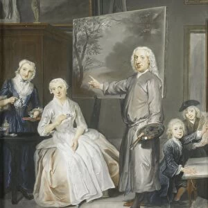 landscape painter Dirk Dalens III 1688-1753 second wife Maria Schaack