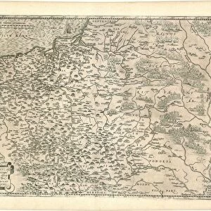 Map Poloniae finitimarumque locorum descriptio